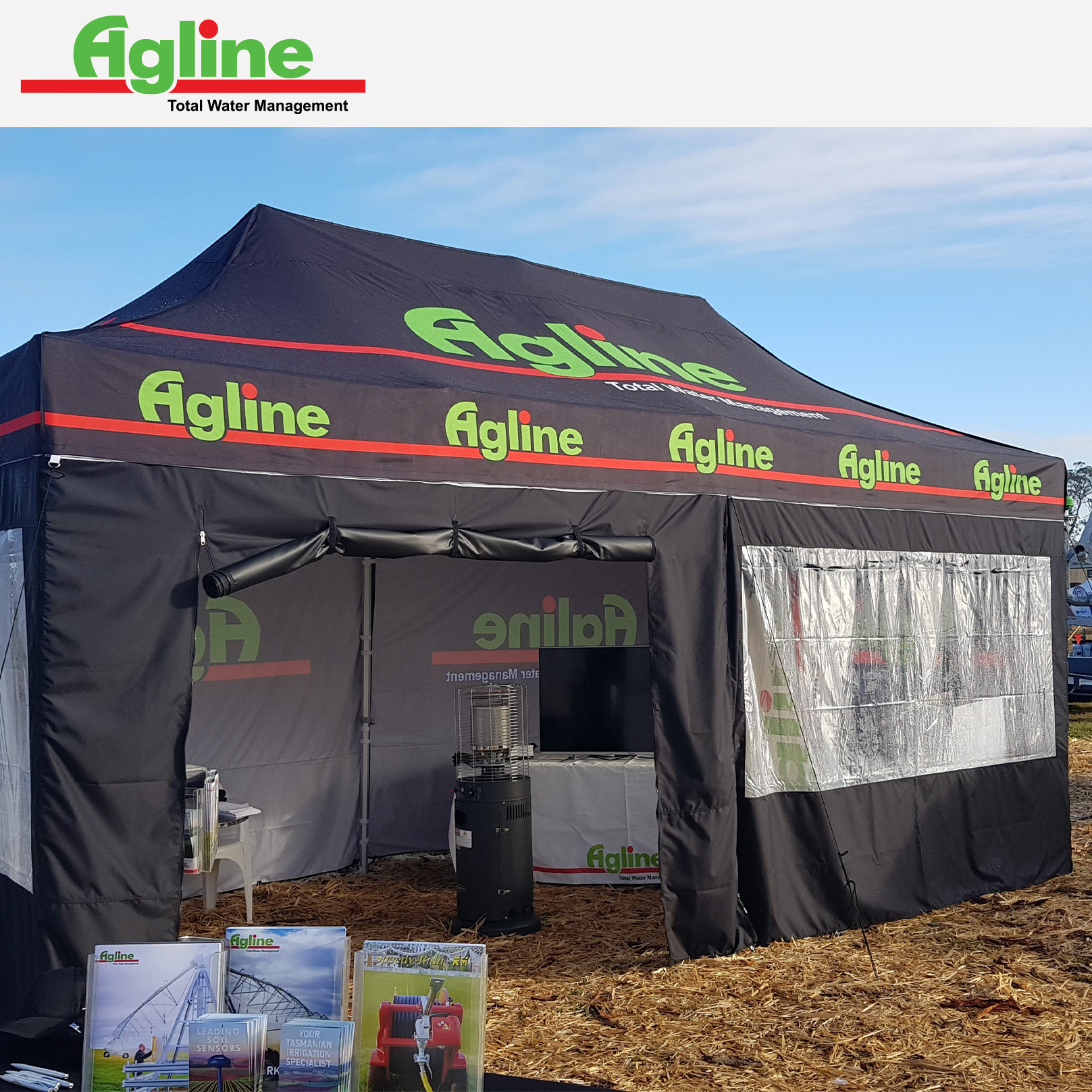 Agline tent at Agfest event